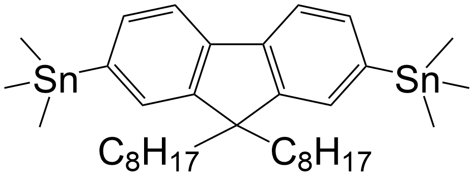 (9,9-dioctyl-9H-fluorene-2,7-diyl)bis(trimethylstannane)